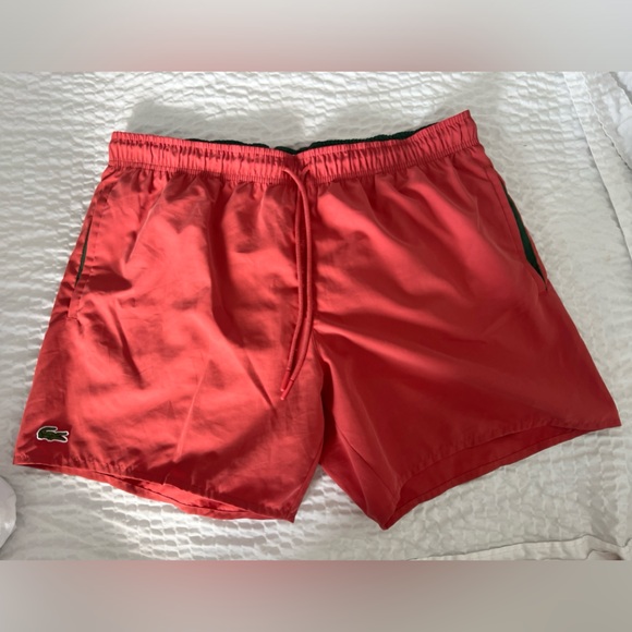 Lacoste 😍Men's Light Quick-Dry Swim Shorts - Picture 3 of 7